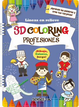 3D COLORING. PROFESIONES