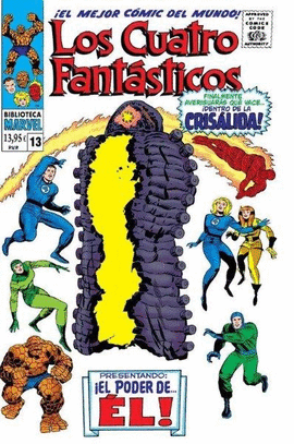 BIBLIOTECA MARVEL. LOS CUATRO FANTASTICOS 13 1967