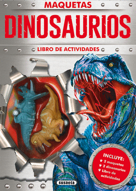 MAQUETAS DINOSAURIOS. LIBRO ACTIVIDADES