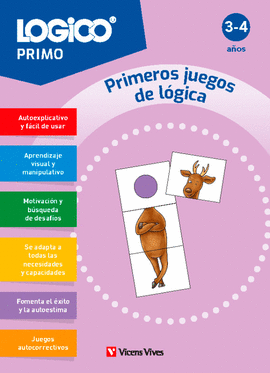 LOGICO PRIMO. PRIMEROS JUEGOS DE LGICA (3-4 AOS)