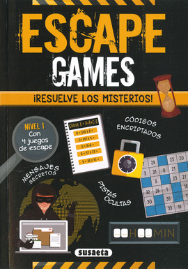 ESCAPE GAMES. NIVEL 1. (+9 AOS)