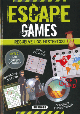 ESCAPE GAMES. NIVEL 2. (+9 AOS)